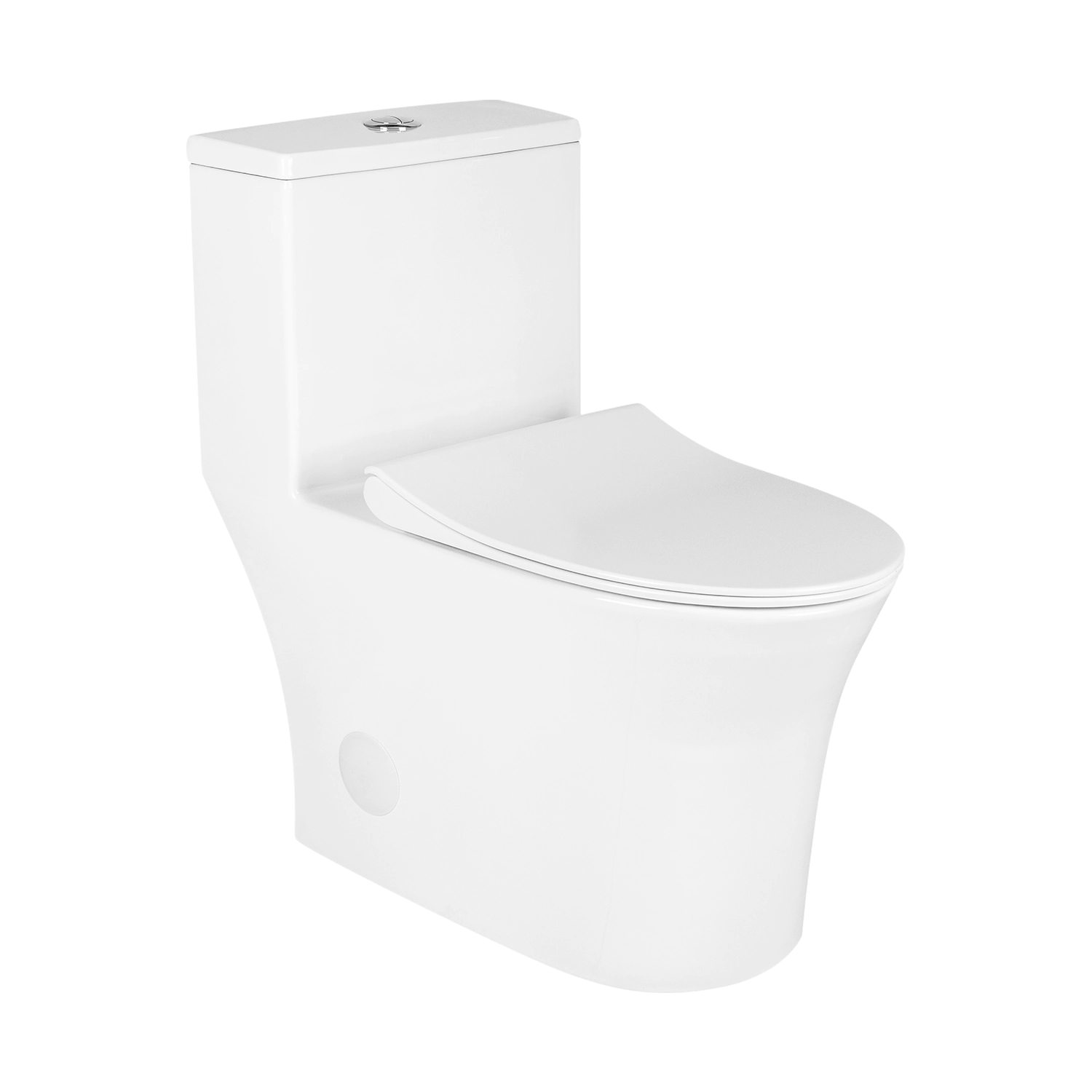 12-inch rough-in floor outlet ceramic one-piece wc toilet